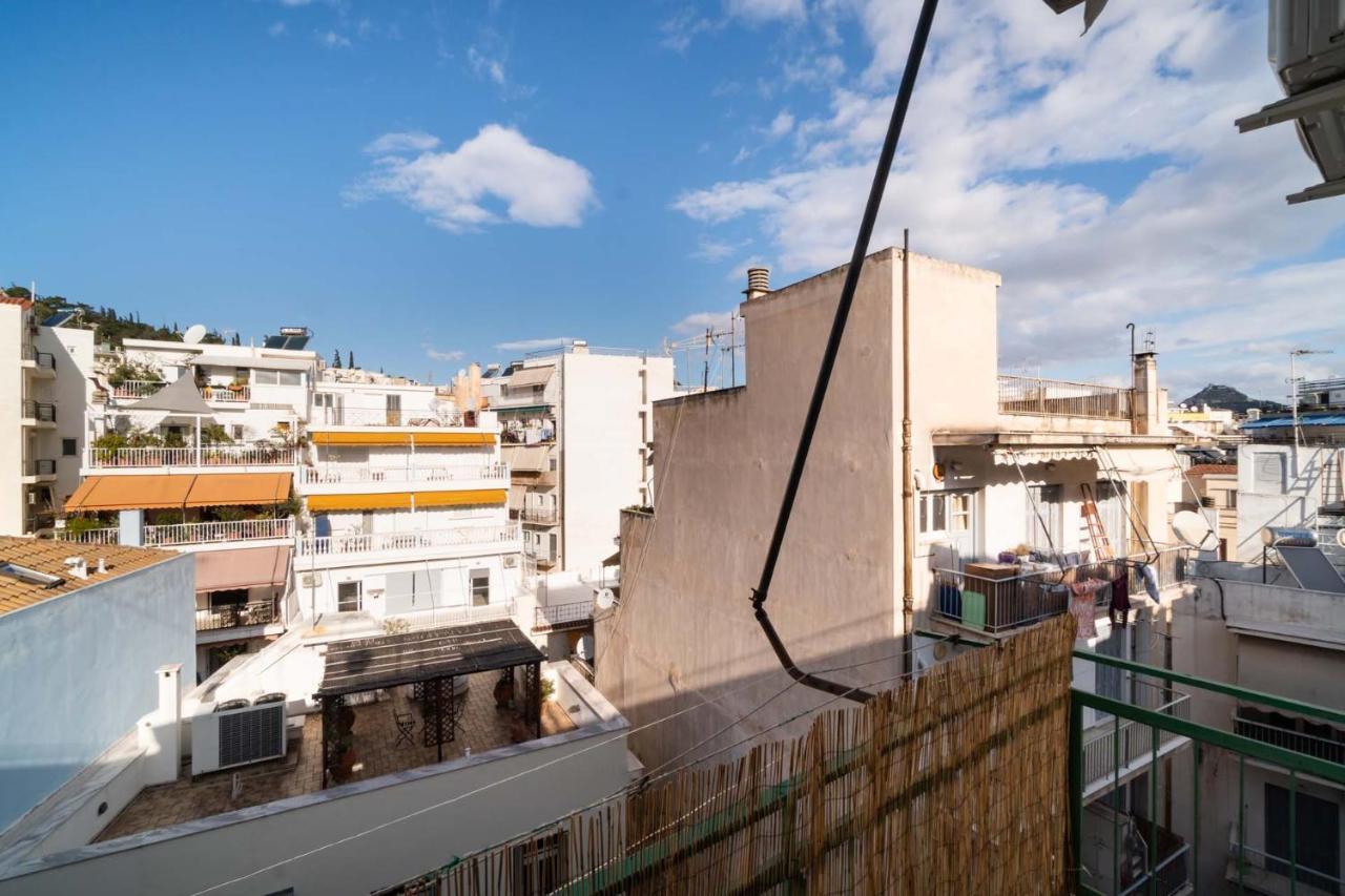 Acropolis View Vintage Style Apartment In Koukaki Athens Ngoại thất bức ảnh