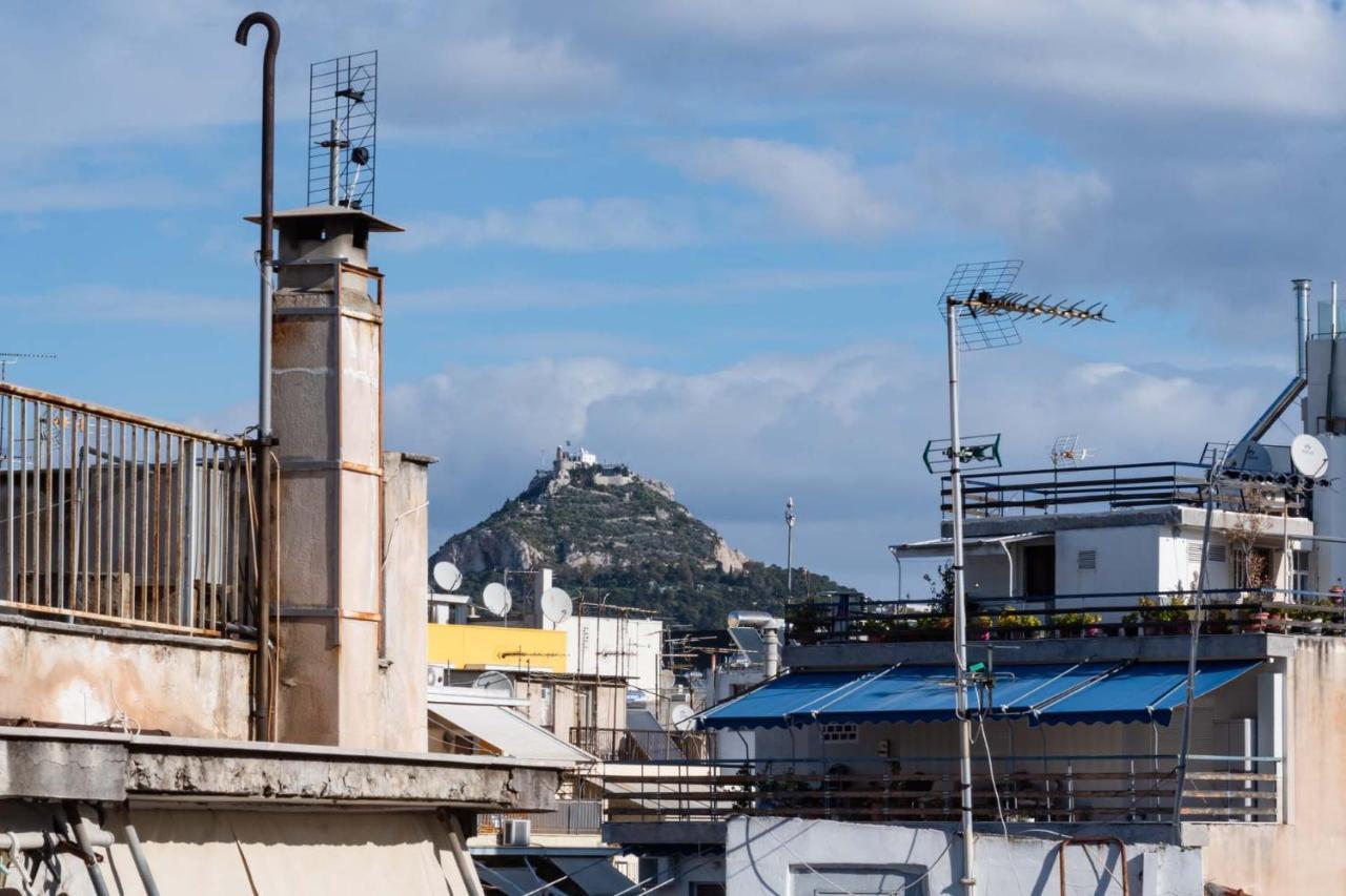 Acropolis View Vintage Style Apartment In Koukaki Athens Ngoại thất bức ảnh